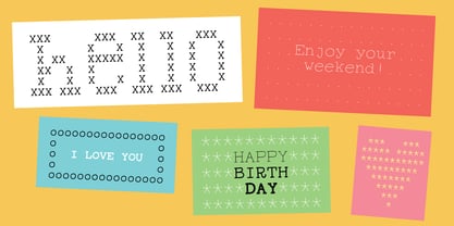 Organic Display Font Poster 5