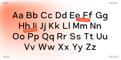Okrite Font Poster 9