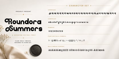 Roundora Summers Font Poster 10