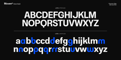 ZT Moven Font Poster 7