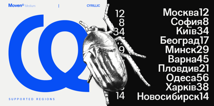 ZT Moven Font Poster 6