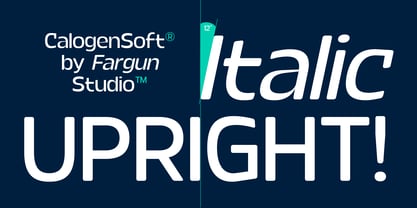 Calogen Soft Font Poster 2