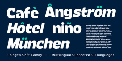 Calogen Soft Font Poster 13