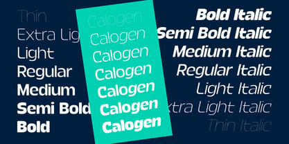 Calogen Soft Font Poster 6