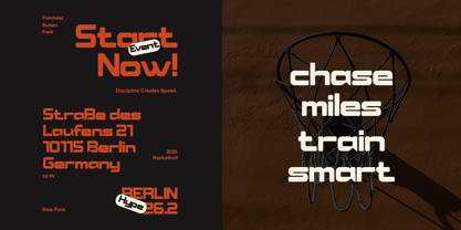 Buban Font Poster 6