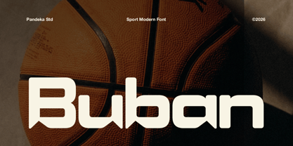 Buban Font Poster 1