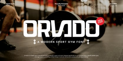 Orvado Font Poster 1