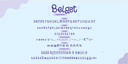 Begano Font Poster 3