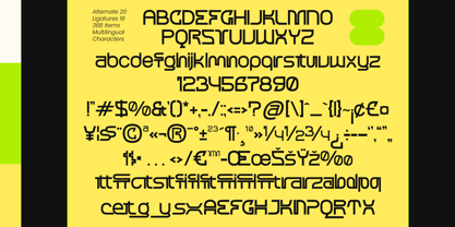 Aoffrist Font Poster 10