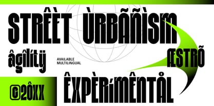Nextrap Font Poster 9