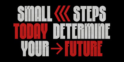 Nextrap Font Poster 8