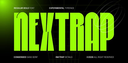 Nextrap Font Poster 1