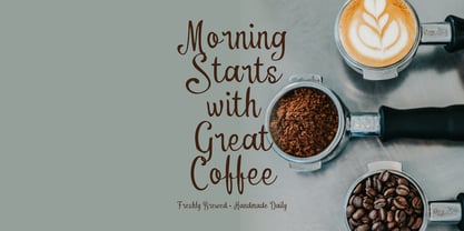 Sugeng Script Font Poster 2