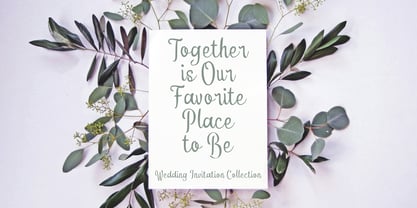 Sugeng Script Font Poster 4
