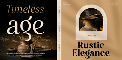 Berg Font Poster 4