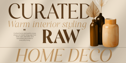 Berg Font Poster 9