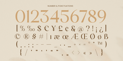 Berg Font Poster 14