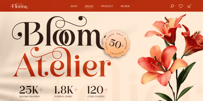 Rosslia Font Poster 5