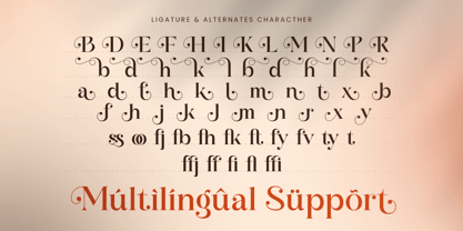 Rosslia Font Poster 12