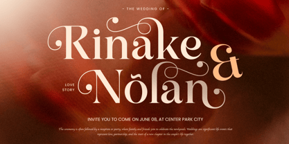 Rosslia Font Poster 3