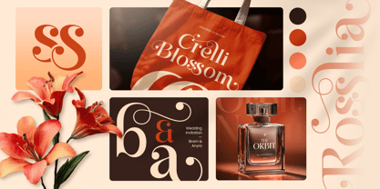 Rosslia Font Poster 2