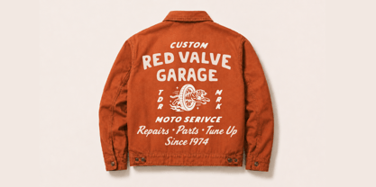 Gearline Motors Font Poster 4