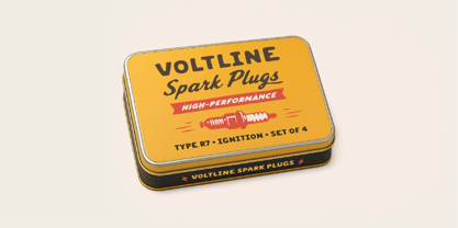 Gearline Motors Font Poster 6