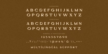 Kerat Font Poster 8