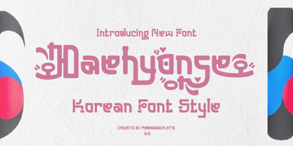 Daehyonse Font Poster 1