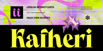 Kafheri Font Poster 1