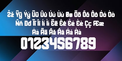Ekusia Font Poster 6