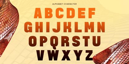 Groba Font Poster 10
