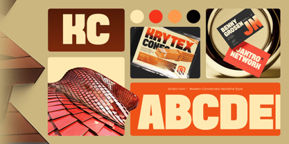 Groba Font Poster 2