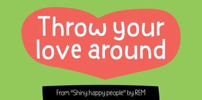 Open Arms Font Poster 3