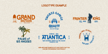 The Western Island Font Poster 4
