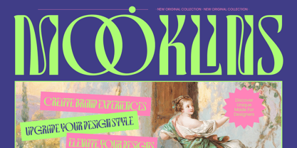 Mooklins Font Poster 1