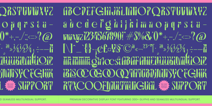 Mooklins Font Poster 10