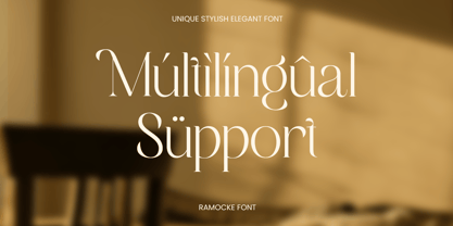Ramocke Font Poster 12