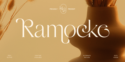 Ramocke Font Poster 1