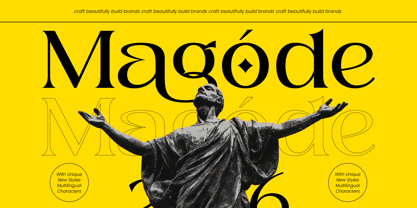 Magode Font Poster 1