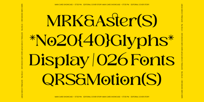 Magode Font Poster 4