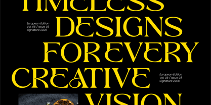 Magode Font Poster 6