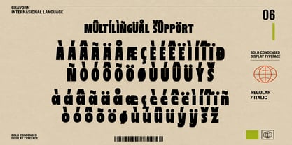 Gravorn Font Poster 10