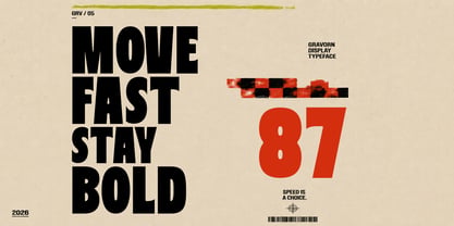Gravorn Font Poster 5