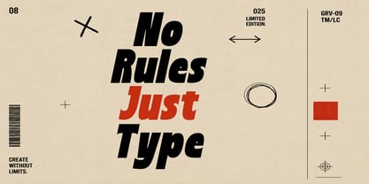 Gravorn Font Poster 8