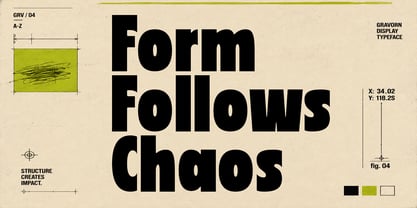 Gravorn Font Poster 4