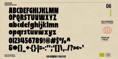 Gravorn Font Poster 6