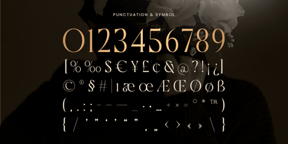 Aroska Font Poster 11