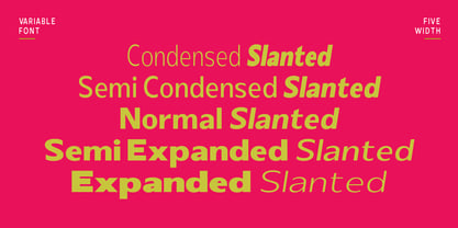 Glosira Font Poster 3