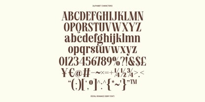 Royal Romance Font Poster 6